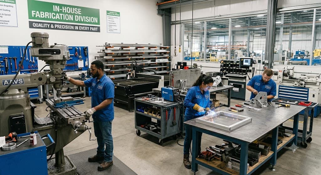 AAVS in-house fabrication division