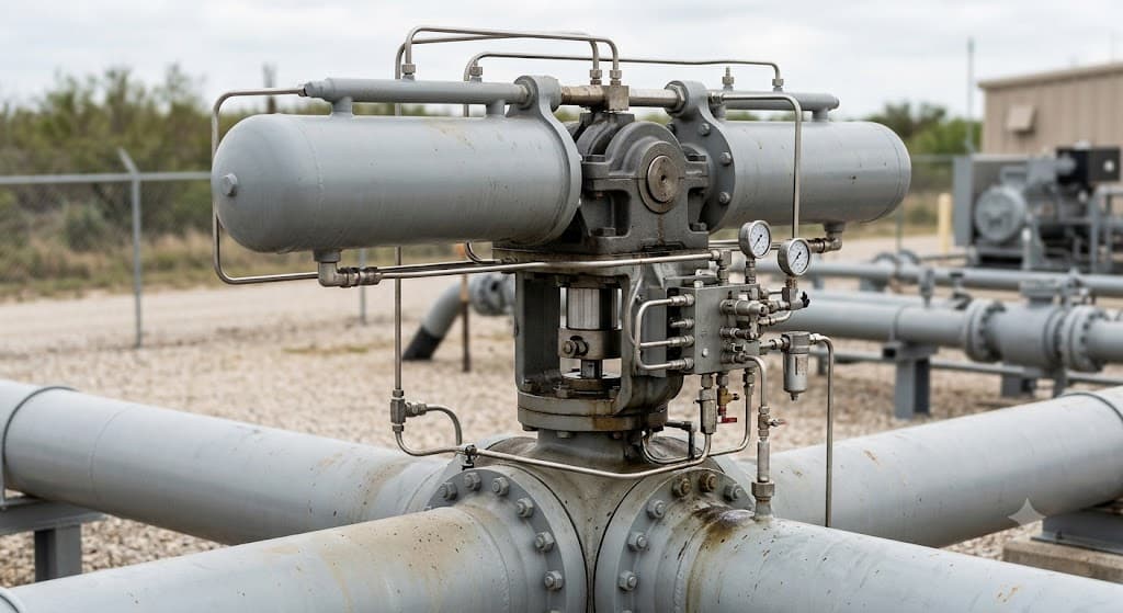 Line Break Protection Gas-Over-Oil Actuator