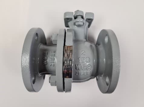 2-Piece Full Bore Ball Valve, Flanged Class 150 with ISO Mounting Pad