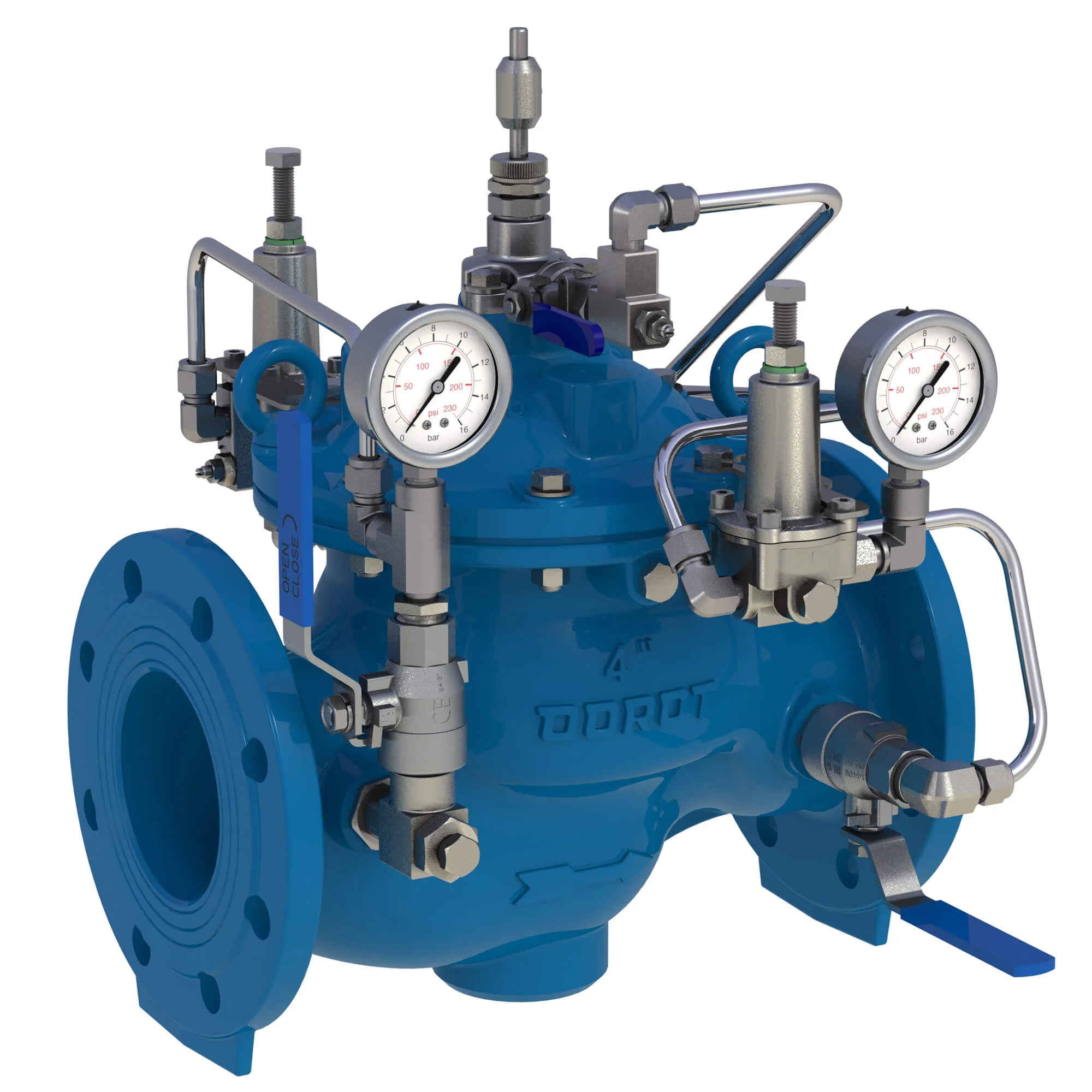 Basic Valve with Brass Sagiv & Pressure Reducing/Sustaining Pilot