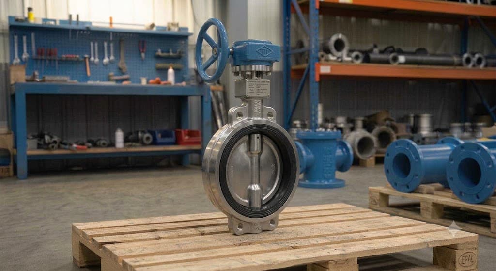Butterfly Valves Wafer 316SS Body Spline Shaft EPDM/NBR Liner PN16
