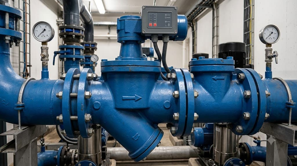 Dynamic Strainer Flanged with Non Return