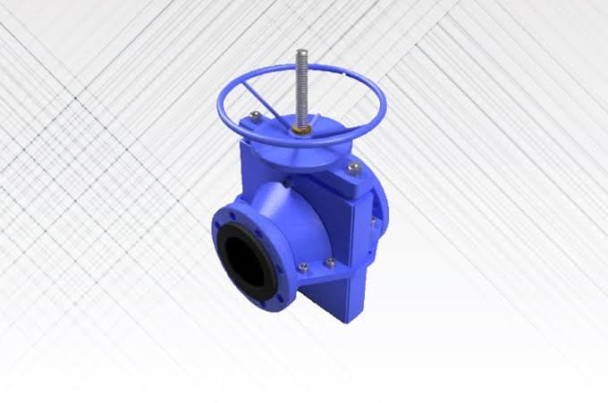 FLEXiVALVE LDO (Open Frame) Pinch Valve Natural Rubber