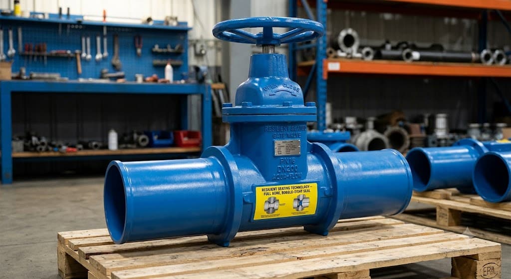 Plain End Resilient Seated Gate Valve