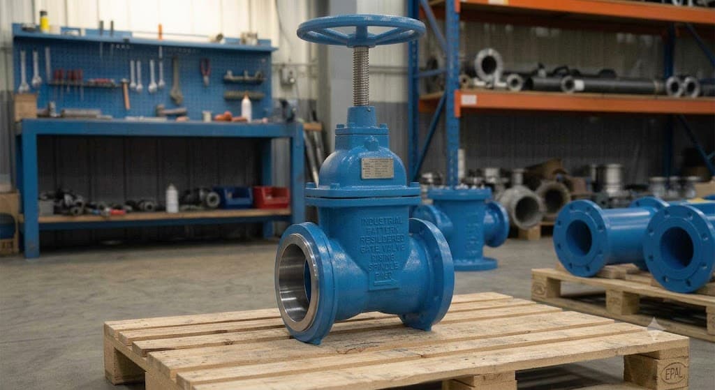 Shouldered Resilient Seated Gate Valve - Rising Spindle