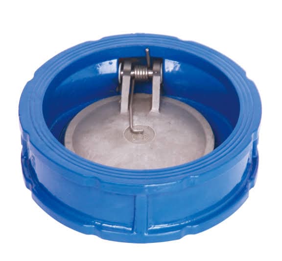 Single Door Wafer Check Valve 316SS Door PN16