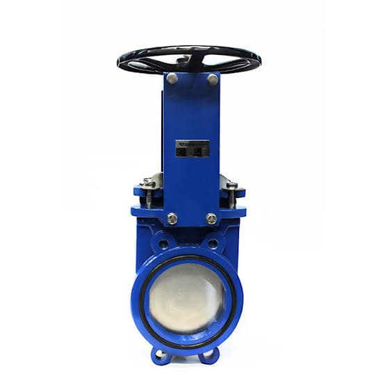 Worx Wafer Type Knife Gate Valve, Soft Rubber Lined WCB Body, 304SS Disc, NBR Seat, PN10
